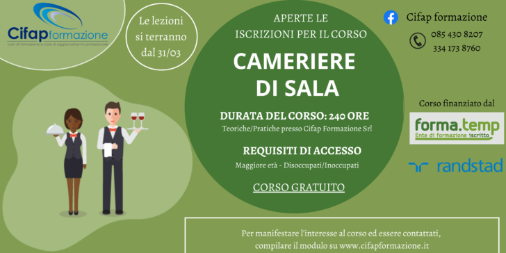 CAMERIERE DI SALA (2)
